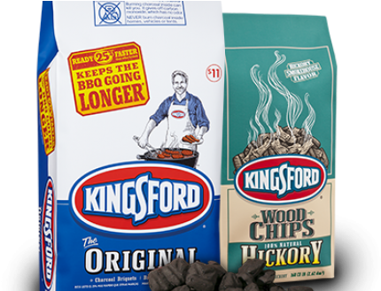 Three Examples From Clorox's Portfolio Of Brands - Kingsford Charcoal Png (436x328), Png Download