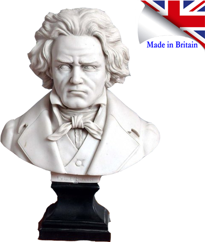 Beethoven Sculpture Keepsake - Beethoven Sculpture (500x500), Png Download