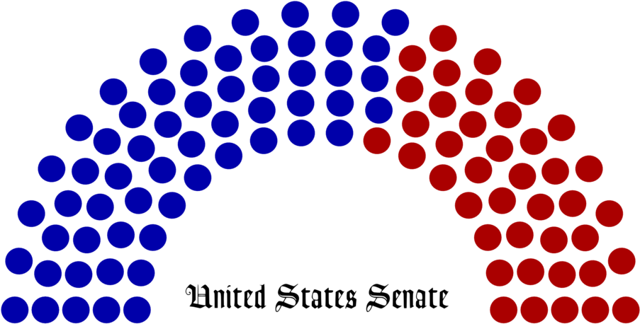 Breakdown Of Political Party Representation In The - 115th Congress By Party (958x479), Png Download