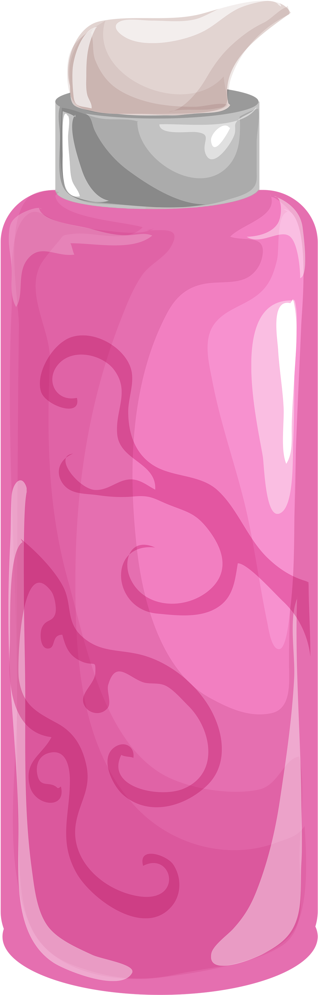 Lotion Clip Art (1442x3449), Png Download