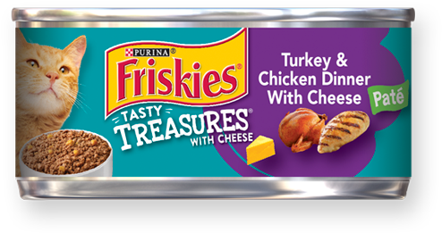 Shop Now - Purina Friskies Tasty Treasures Pate Cat Food (700x489), Png Download