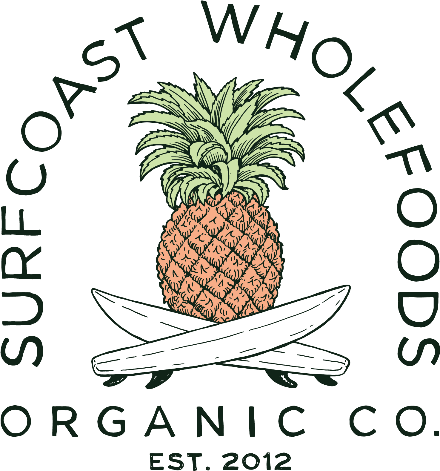 Surfcoast Wholefoods Surfcoast Wholefoods - Surfcoast Wholefoods (1772x1772), Png Download