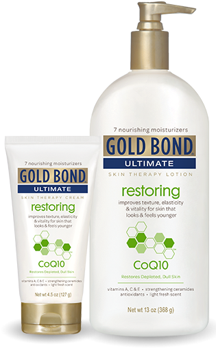 Restoring With Coq10 - Gold Bond Ultimate Eczema Relief Skin Protectant Cream, (322x517), Png Download