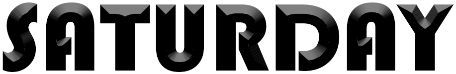 Book Your Weekly Show Now At - Saturday Png (1000x300), Png Download