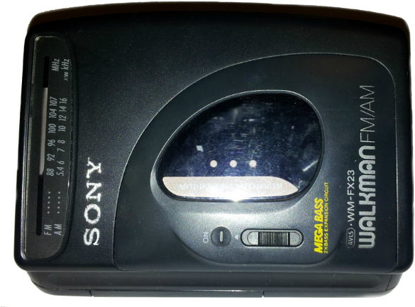 Saturday - Sony Walkman Cassette (600x461), Png Download