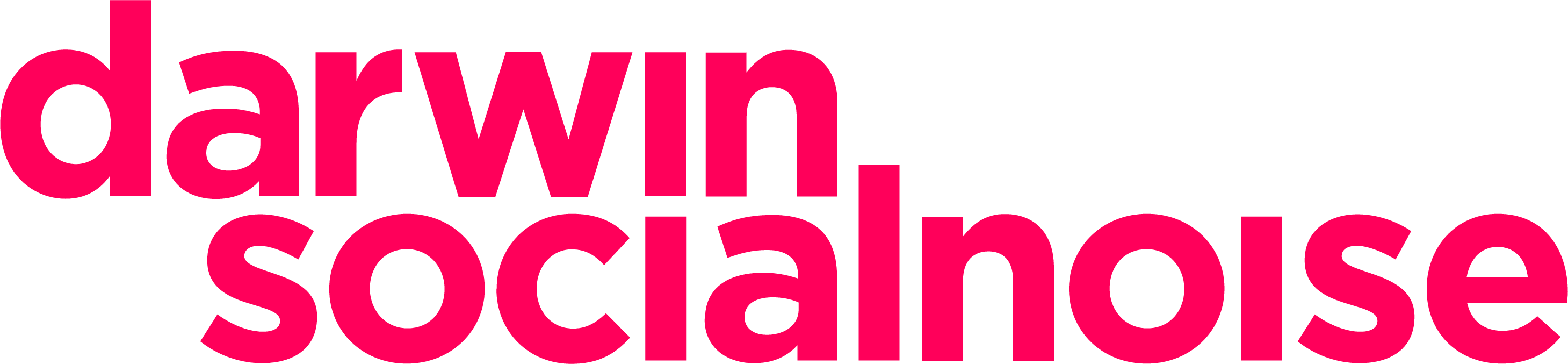 Darwin Social Noise Logo (2919x677), Png Download