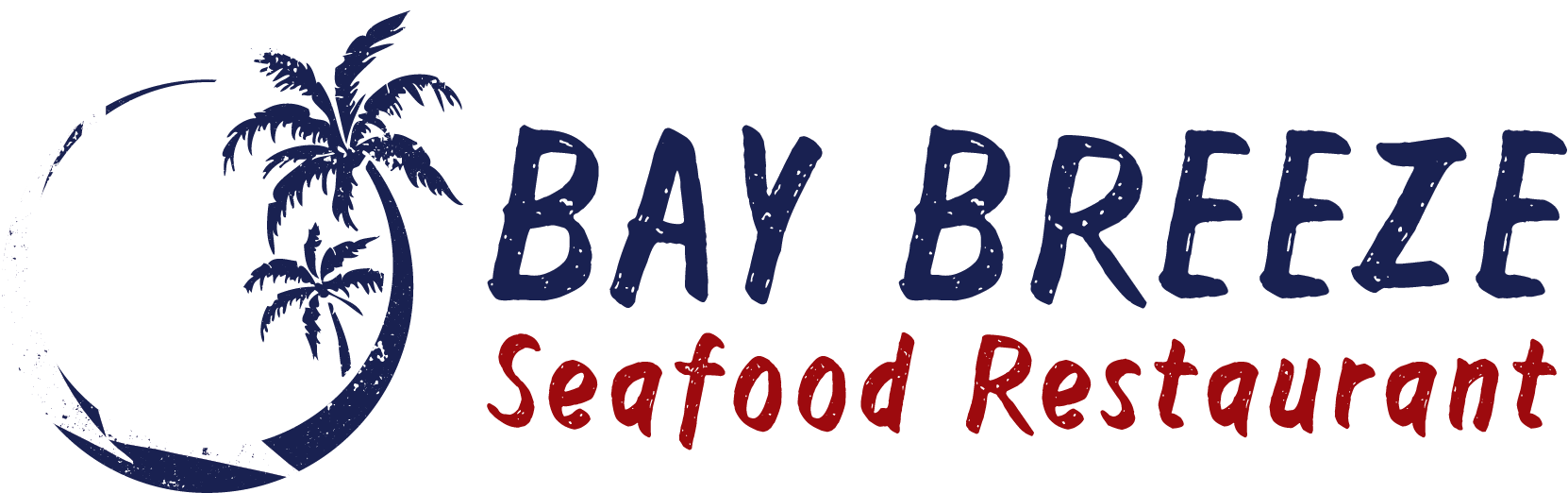 Bay Breeze Seafood Restaurants - Uber Decals Vinyl Wall Decal Sticker Tropical Palm (1794x606), Png Download