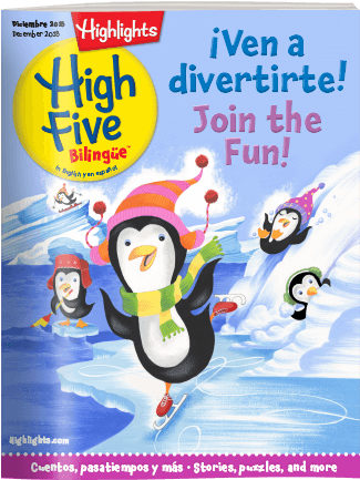 High Five Bilingüe Magazine - High Five Magazine (360x468), Png Download