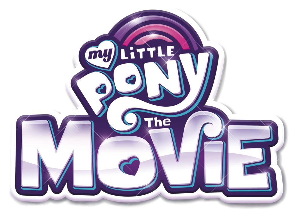 My Litte Pony The Movie Logo Vector - My Little Pony The Movie Title (1024x765), Png Download