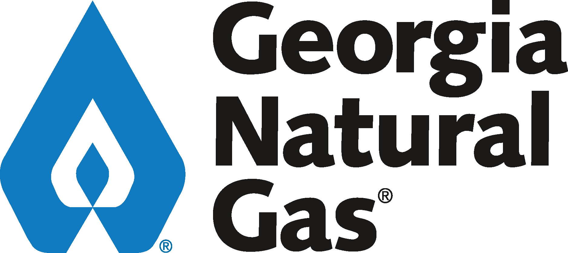 Georgia Natural Gas - Georgia Natural Gas Logo (646x292), Png Download