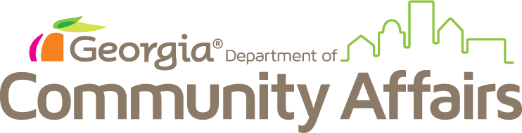 Georgia Department Of Community Affairs - Georgia Community Affairs Logo (742x190), Png Download