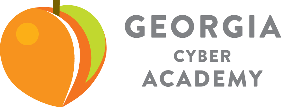 Georgia Cyber Academy Logo (900x343), Png Download