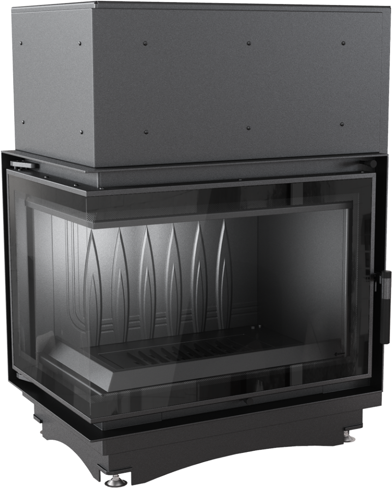 Kratki Zuzia 16kw Inset Wood Burning Stove With Left - Kratki Zuzia 16 Deco (960x960), Png Download