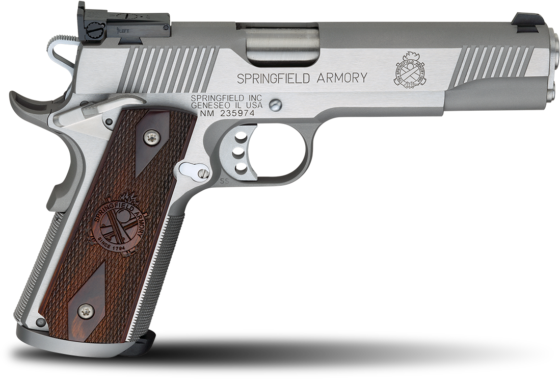Options - 1911 Range Officer Stainless (1200x782), Png Download