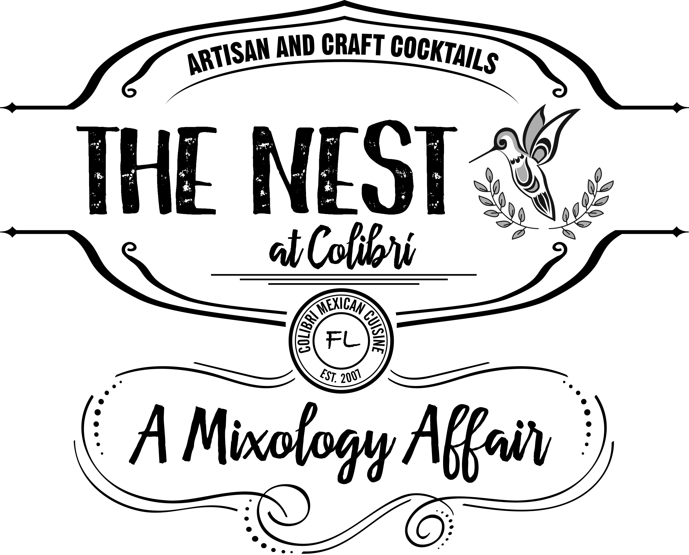 The Nest Bar - Illustration (2292x1846), Png Download