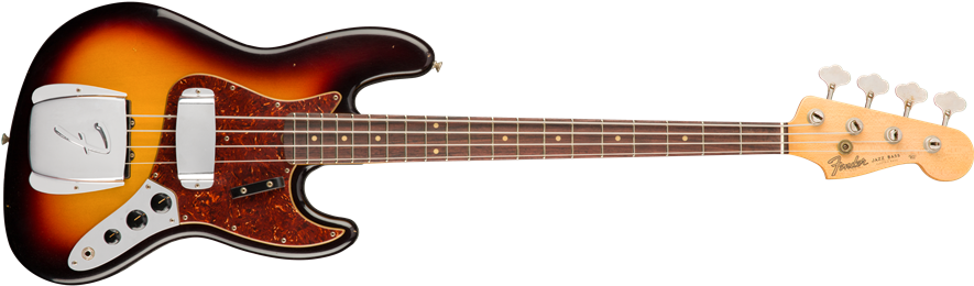 Fender Jazz Bass (886x300), Png Download