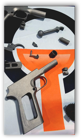 Investment Castings Firearms (313x500), Png Download