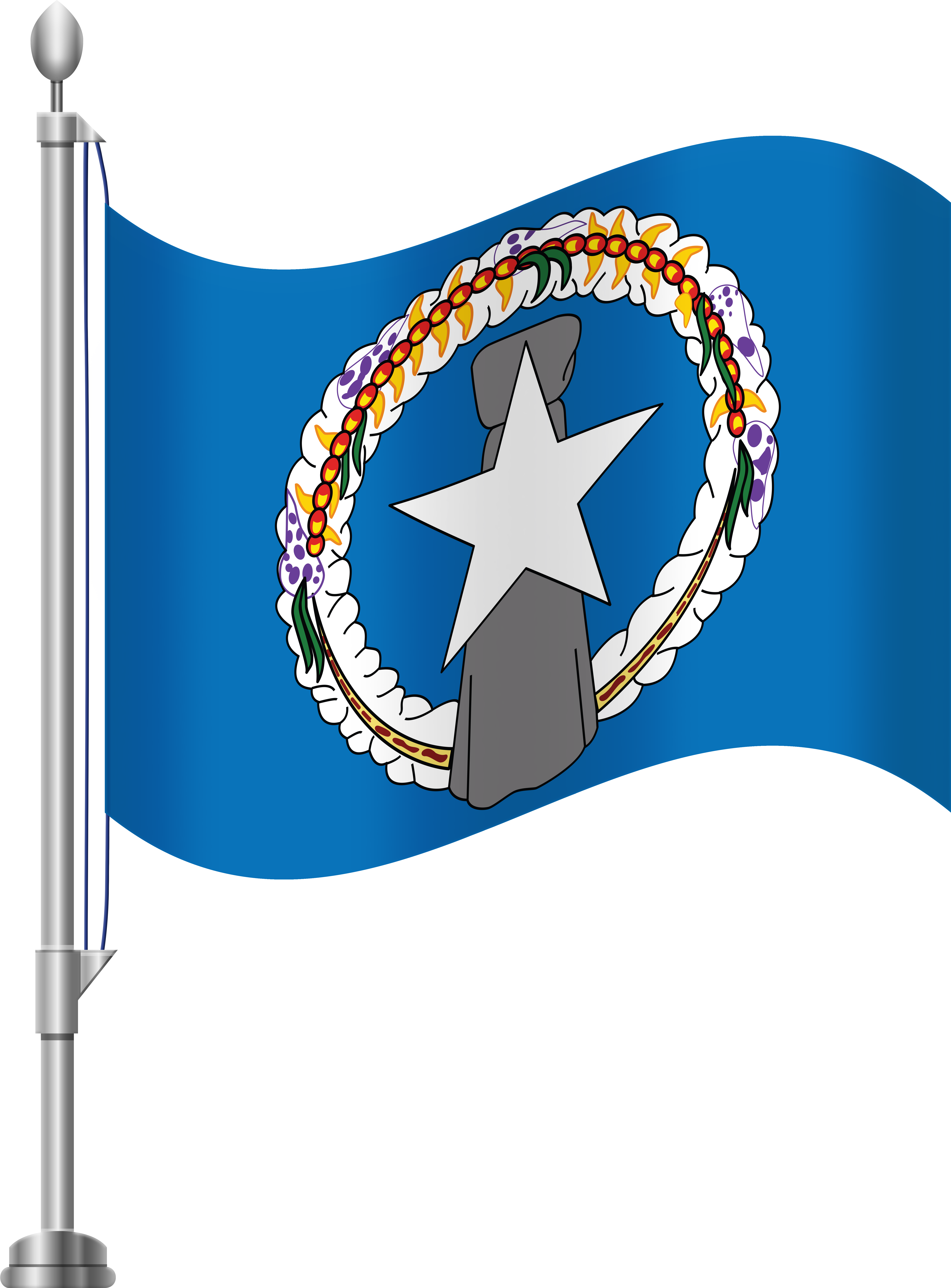 Northern Mariana Islands Flag Png Clip Art (6141x8000), Png Download