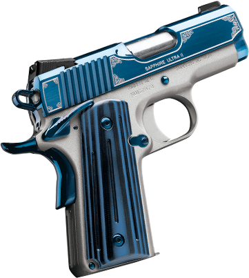 Kimber Sapphire Ultra Ii 9mm - Kimber Sapphire Ultra 2 (361x403), Png Download