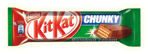 Chocolate Kit Kat Chunky (500x500), Png Download