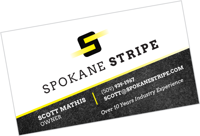 Spokane Stripe Card - Spokane Stripe (700x453), Png Download