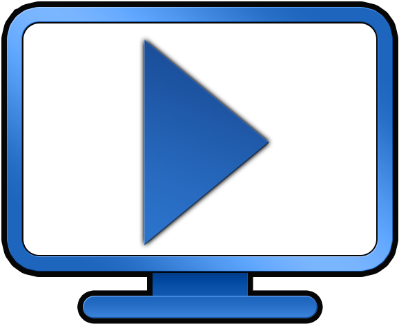 Bws Livestreaming Tv Playwhite - Tv Stream Icon Png (600x508), Png Download