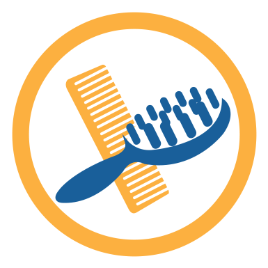 Grooming - Emblem (395x395), Png Download