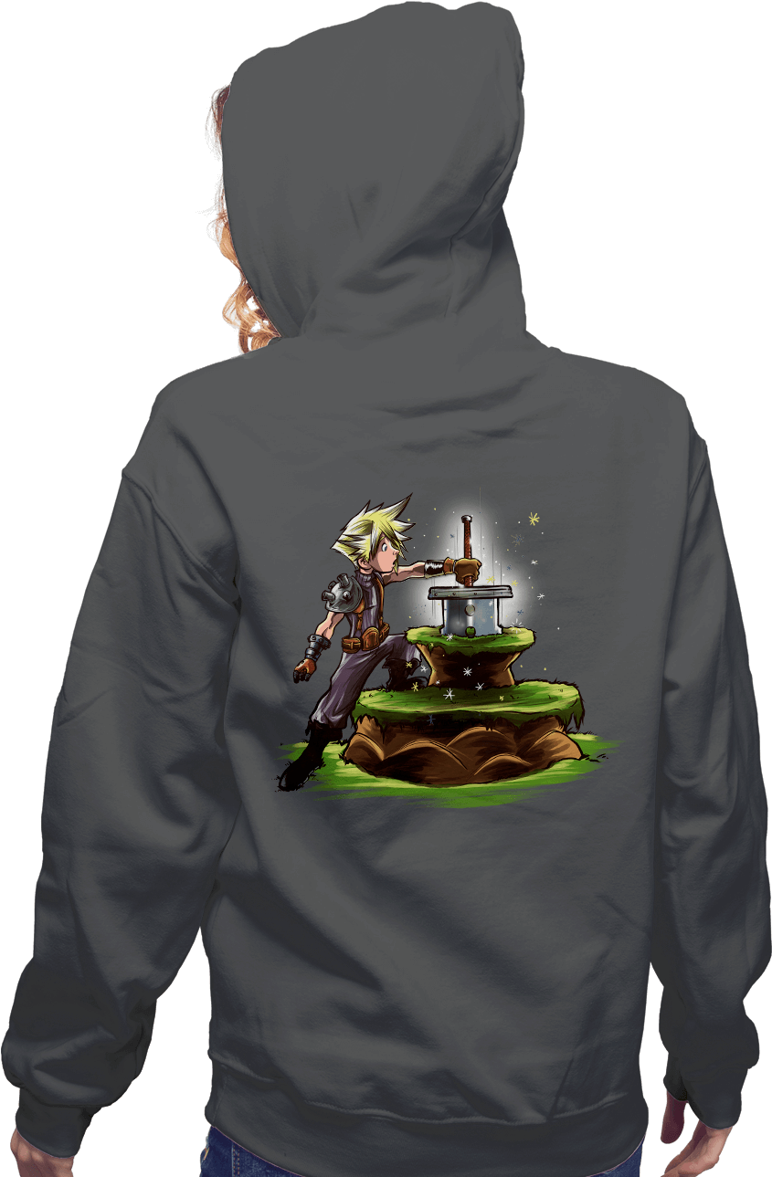 The Buster Sword In The Stone - Darksouls Tshirts (930x1294), Png Download