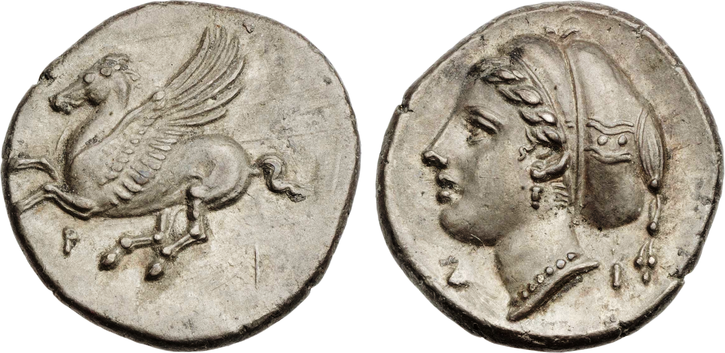 Stater Of Corinth - Corinth (1477x719), Png Download