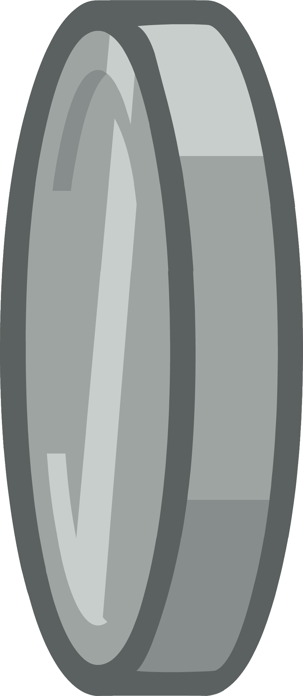 New Nickel Side - Nickel Body Side Bfdi (976x2239), Png Download
