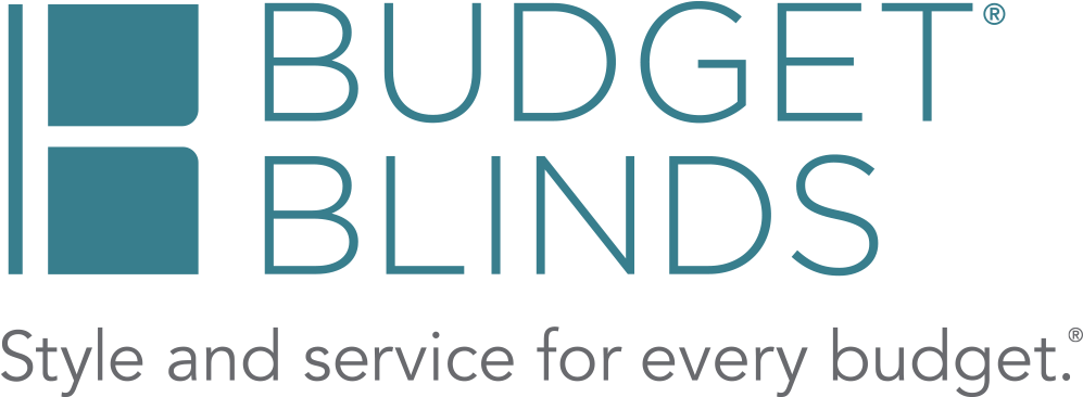 Budget Blinds Logo (1008x377), Png Download
