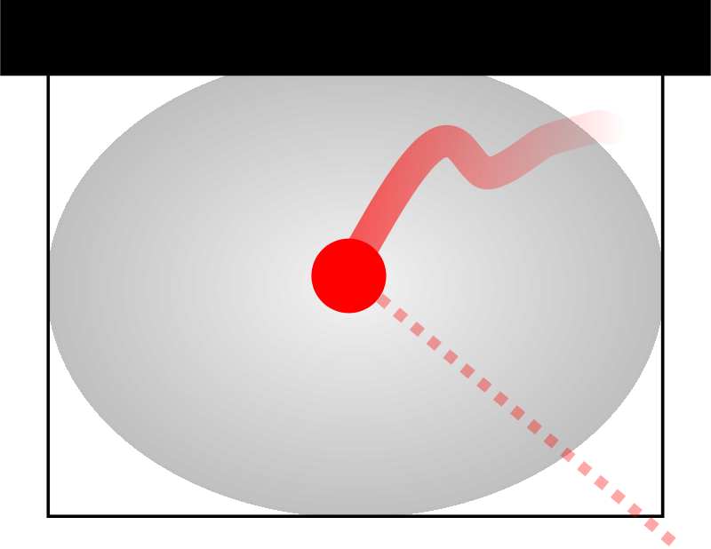 Laser Pointer On Screen Clipart Png (600x464), Png Download