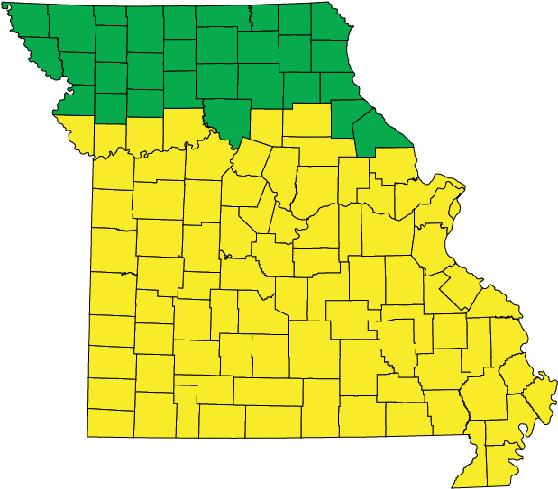 Missouri Climate Zones - Newton County Highlights [book] (792x612), Png Download