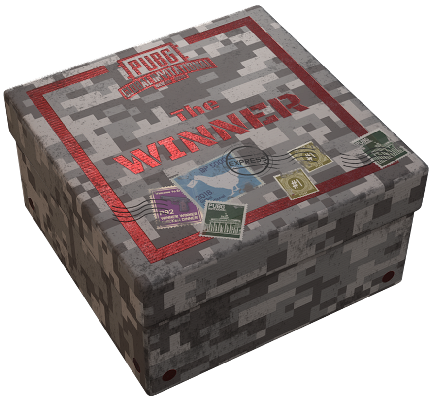 Icon Box Biker Cratebox - Pgi Camo Set Pubg (600x600), Png Download