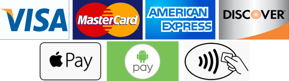 Acceptcc - Visa Mastercard Apple Pay (1000x283), Png Download