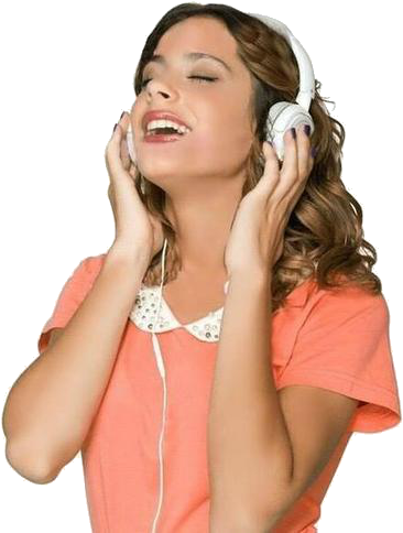 Listen Laughing - Violetta 2 (500x500), Png Download