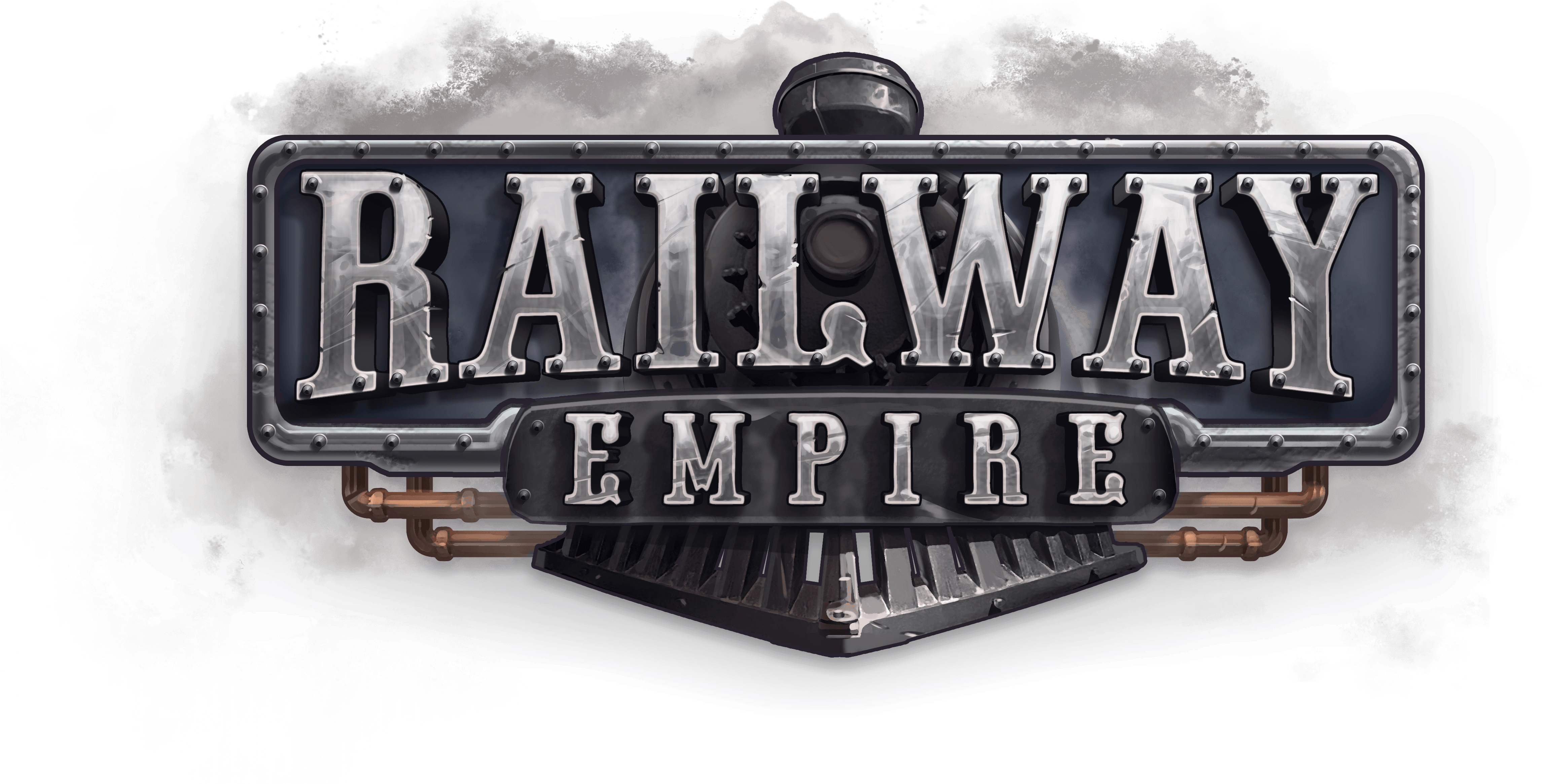 Railway Empire Logo (5000x2636), Png Download