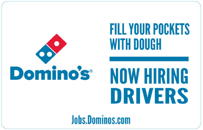 Now Hiring Sign Png Download " - Dominos Pizza (800x800), Png Download