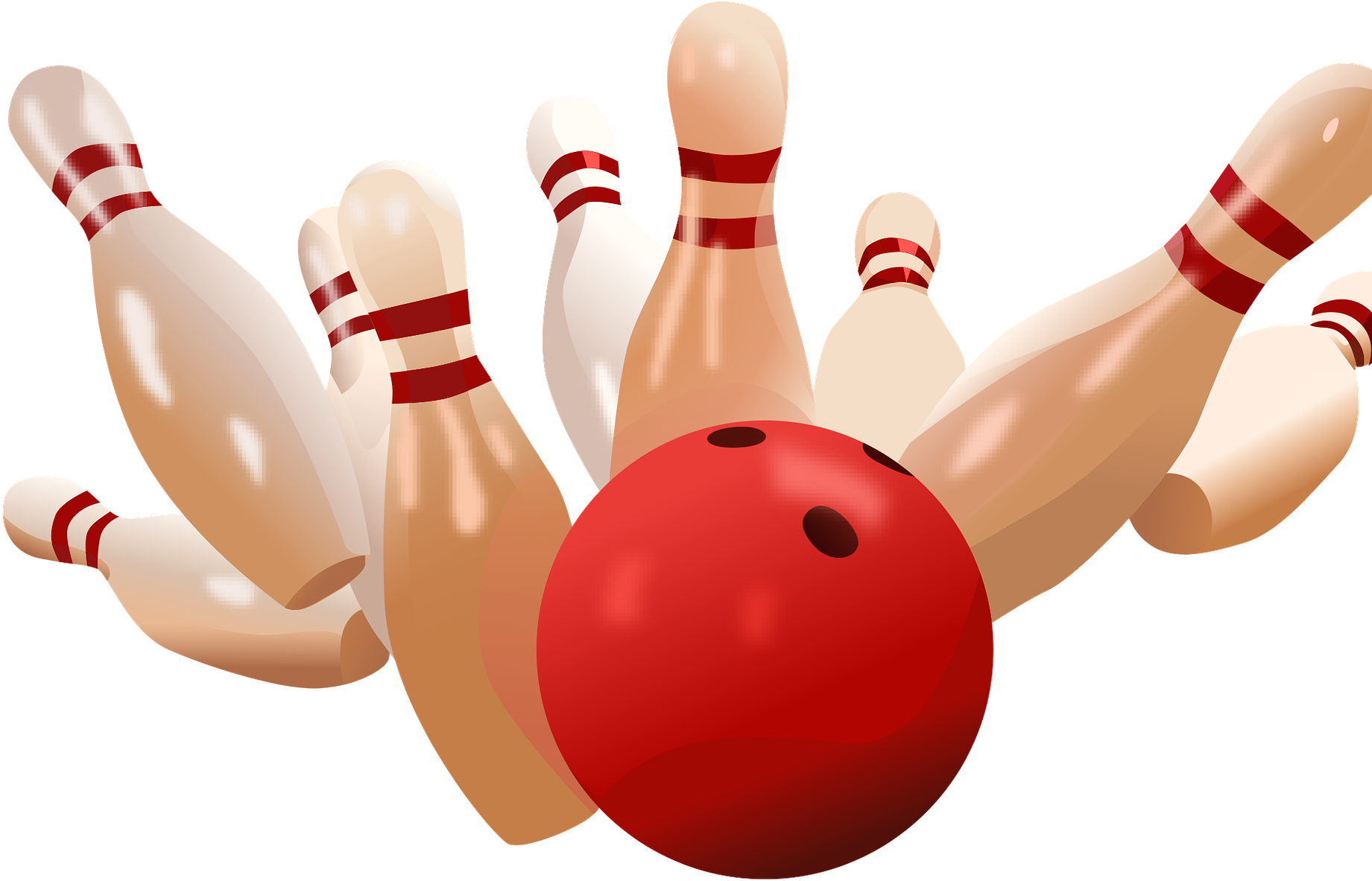 Bowling Alley Png - Bowling Png (1920x1368), Png Download