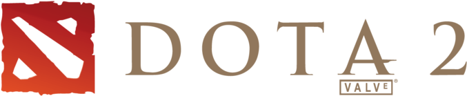 [ - Dota 2 Logo Png (730x192), Png Download