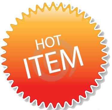 Hot Item Icon - Hot Item Logo Png (374x367), Png Download