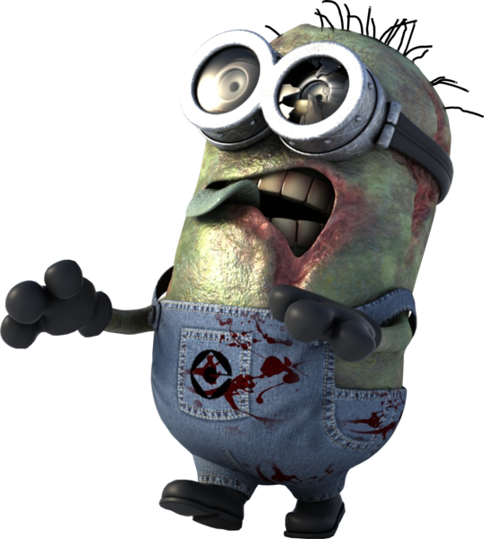Related Wallpapers - Zombies Minions (538x599), Png Download