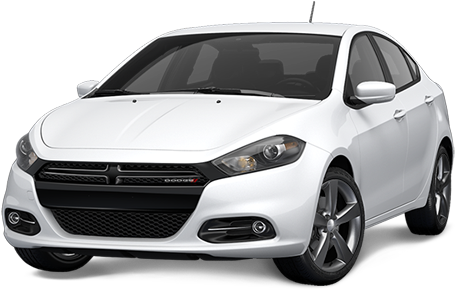 2016 Dodge Dart White Exterior - Dodge Dart Gt Png (800x400), Png Download