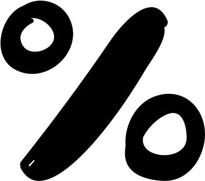 Next - Percent Symbol Png (400x400), Png Download