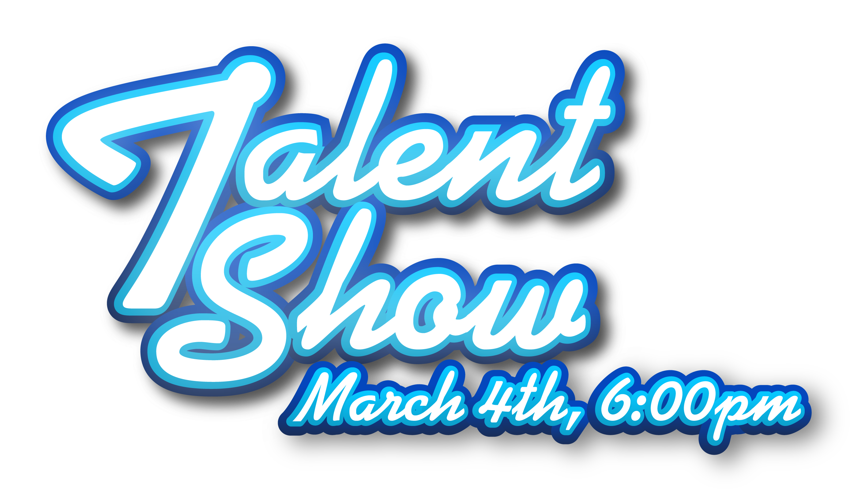 Talent Show Just Words » Talent Show Just Words - Drawing (2839x1671), Png Download