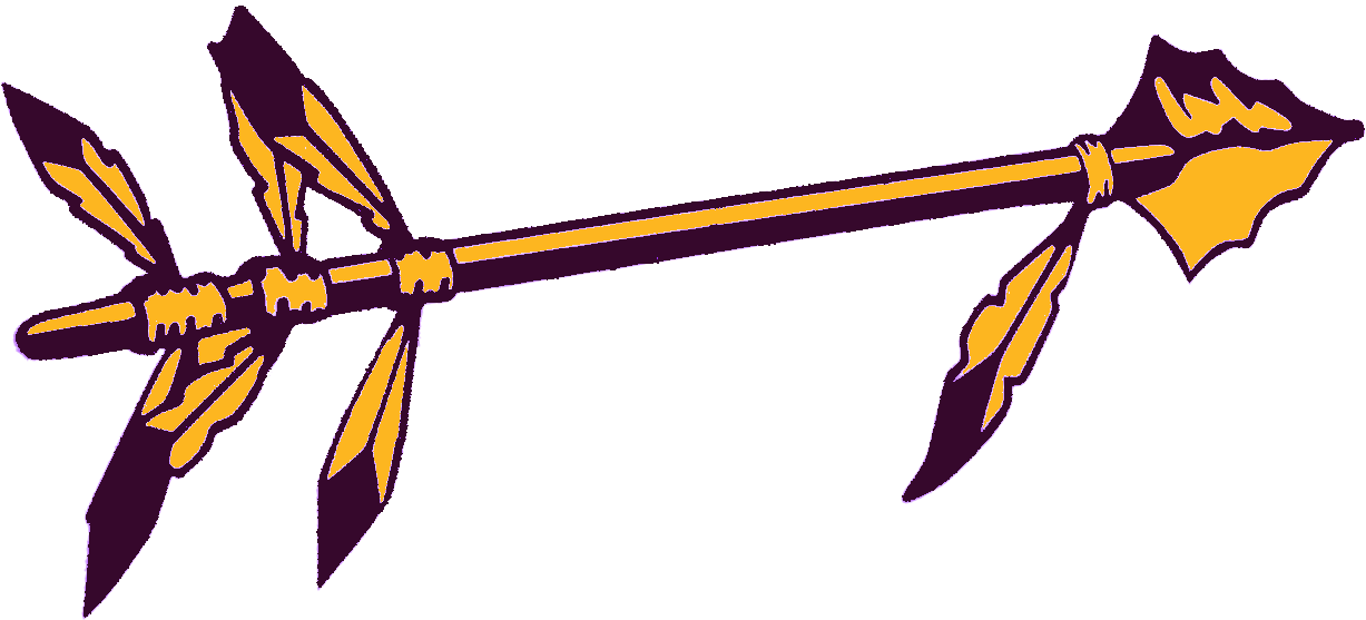 Spear Drawing Clip Art - Native American Spear Png (1266x606), Png Download