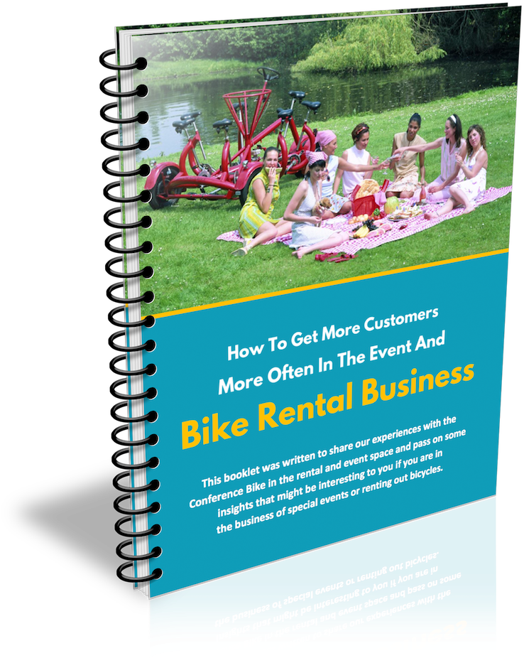 Bike Rental Business Spiral - Advertising (800x980), Png Download