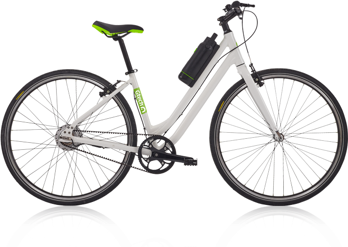 Ebike City - Gtech City Lowstep Electric Hybrid Bike (702x502), Png Download