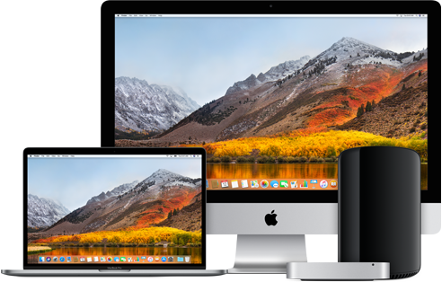 Mac Mini Macbookpro Imac Mac Pro - Imac High Sierra (492x314), Png Download