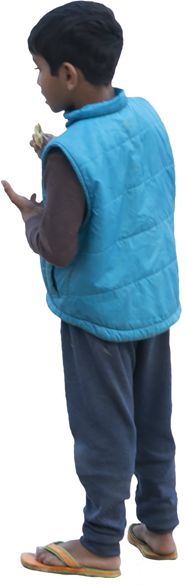 Kid Standing Cutout, Indian Kids Cutout - Indian Kid Png (680x1920), Png Download